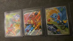 Pokemon TCG First Partner Illustration Collection Series 1 Kanto GEN 1 Starters - Image 3