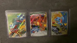Pokemon TCG First Partner Illustration Collection Series 1 Kanto GEN 1 Starters - Image 5