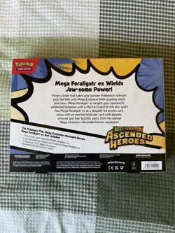 Pokemon TCG: Mega Evolution Ascended Heroes - Mega Feraligatr ex Box - Image 2
