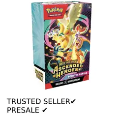 12x Pokemon Ascended Heroes Booster Bundles. 🟡🔵 Order Confirmed ✅ Trusted 💯 - Image 1