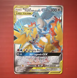 Pokemon Moltres & Zapdos & Articuno GX Tag Team 2019 Holo 66/68 - Image 1