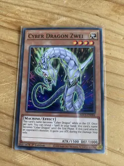 Cyber Dragon Zwei - SDCS-EN004 - Common - 1st Edition Yugioh - Image 1