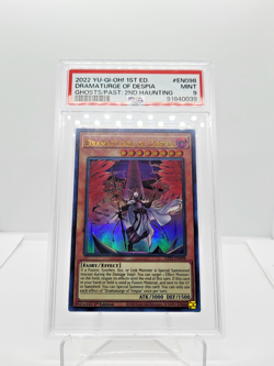 PSA 9 2022 Yugioh! Dramaturge of Despia GFP2-EN098 1st Edition - Image 1