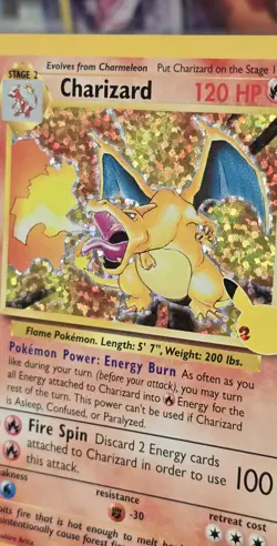 Pokemon TCG Charizard 25th Celebrations Holo Card 4/102 NM Fast Dispatch - Image 2