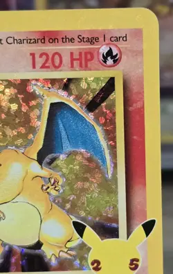 Pokemon TCG Charizard 25th Celebrations Holo Card 4/102 NM Fast Dispatch - Image 4