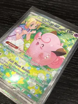 Lillie's Clefairy ex 184/159 Journey Together SIR Full Art Pokemon Card NM - Image 1