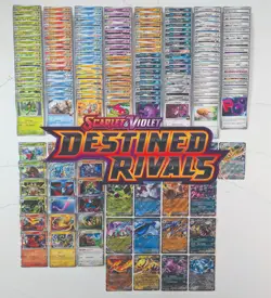 2025 Pokemon Destined Rivals - Complete Base Set - C/U/R/EX (Cards 1-182) NM - Image 1