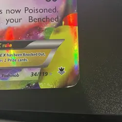 Pokemon XY Phantom Forces JUMBO Oversized Holographic Card #34/119 - Image 5