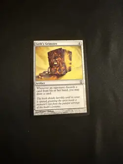 Geth's Grimoire [Darksteel] Magic MTG Cards LP - Image 1