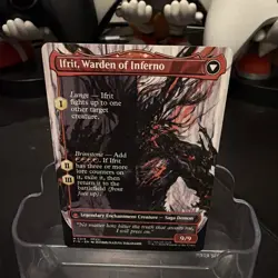 MTG Final Fantasy Clive Ifrits Dominant Borderless Non Foil - Image 2