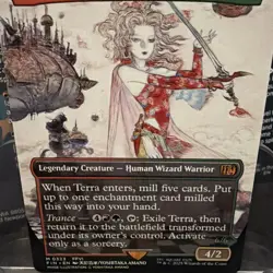 MTG - Terra, Magical Adept Borderless full art Final Fantasy non foil M0323 - Image 4