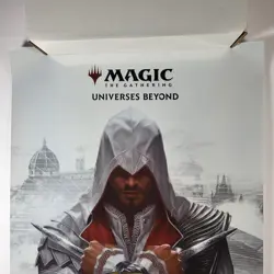 (New Foil) Assassins Creed Promo Poster: Magic the Gathering MTG 18x24 - Image 3