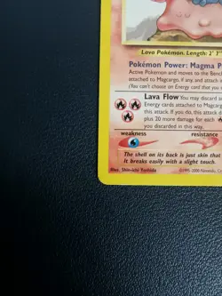 Pokemon Card Magcargo 33/64 Neo Revelation Uncommon WOTC - Image 4