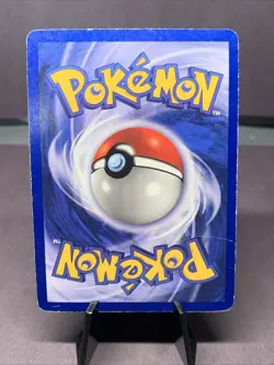 Pokemon TCG Ninetales 12/102 Base Set Shadowless Black Flame Holo Rare WOTC 1999 - Image 3