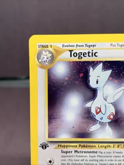 Pokemon TCG 1st Edition Togetic Neo Genesis 16/111 Holo Rare VTG WOTC 2000 - Image 2
