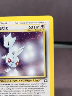Pokemon TCG 1st Edition Togetic Neo Genesis 16/111 Holo Rare VTG WOTC 2000 - Image 3