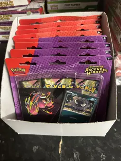 4 x Pokemon TCG Ascended Heroes Tech Sticker Coll Gastly And Charmander Bundle - Image 1