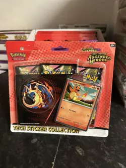4 x Pokemon TCG Ascended Heroes Tech Sticker Coll Gastly And Charmander Bundle - Image 2
