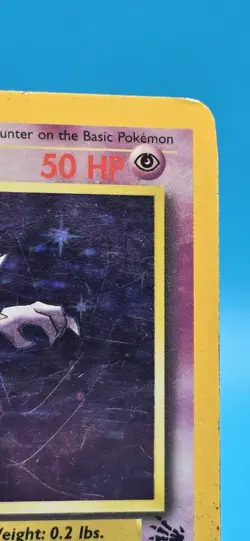 Pokemon Haunter Card 1999 Fossil Set Holo Trading Card Game - Image 3