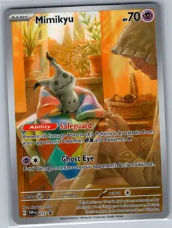 Mimikyu SVP 075 SV: Scarlet & Violet Promo Cards - Pokemon Card - NM - Image 1