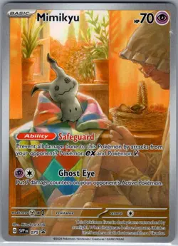 Mimikyu SVP 075 SV: Scarlet & Violet Promo Cards - Pokemon Card - NM - Image 1