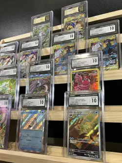 🔥Pokemon TCG Card Bundle 12 Slabs Lot - 2 Pritine Holo & 10 CGC Gem Mint 10 🔥 - Image 5