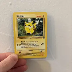 Pokemon TCG Pikachu 1st Edition Jungle 60/64 Regular 50 HP Card Stock - Image 1