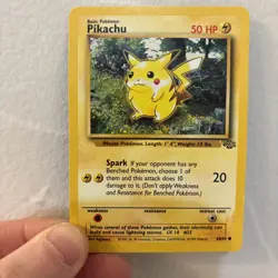 Pokemon TCG Pikachu 1st Edition Jungle 60/64 Regular 50 HP Card Stock - Image 2