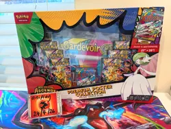 Pokemon Ascended Heroes Premium Poster Collection Mega Gardevoir EX - New/Sealed - Image 1