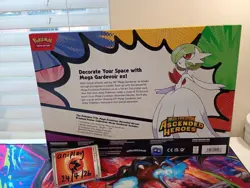 Pokemon Ascended Heroes Premium Poster Collection Mega Gardevoir EX - New/Sealed - Image 2