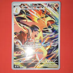 Pokemon Ethan's Typhlosion 190/182 Sv10 Destined Rivals Illustration Rare Holo - Image 2