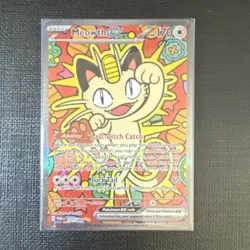 Pokemon Meowth EX Full Art Holo 121/088 - Pokemon TCG - Image 1
