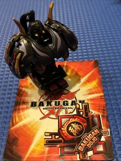 Bakugan New Vestroia Darkus 🌘 Hylash Trap 350G Shun Kazami Pyrus Subterra - Image 1