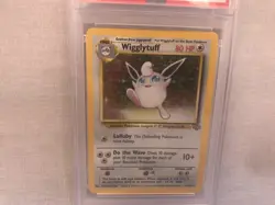 PSA 5 WOTC 1999 Jungle Unlimited Wigglytuff 16/64 Holo Rare Card EX - Image 2