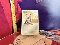 Genshin Impact Noelle TCG Collectable Trading Card - Image 2
