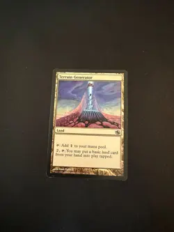 Terrain Generator [Duel Decks: Jace vs. Chandra] Magic MTG Cards LP - Image 1