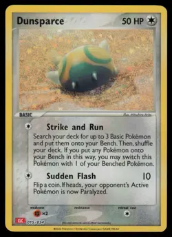 Dunsparce Holo Classic Collection Trading Card Game Classic 015/034 NM Pokemon - Image 1