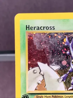 Pokemon TCG 1st Edition Heracross 6/111 Neo Genesis Holo Rare WOTC VTG 2000 - Image 2