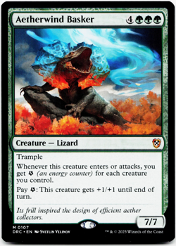 Aetherwind Basker [Commander: Aetherdrift] MTG Magic NM/M 🌳 - Image 3