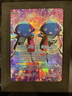 Dragon Ball Super Card History Of Z - Zen-Oh, One Who Wipes Away BT27-026 SLR - Image 1