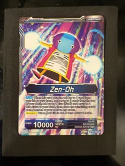 Dragon Ball Super Card History Of Z - Zen-Oh, One Who Wipes Away BT27-026 SLR - Image 2