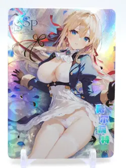 Secret Words - Anime Waifu SSP Trading Card - Image 1