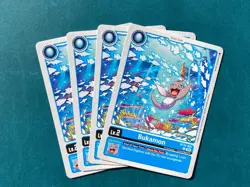 Bukamon BT24-002 Playset Time Stranger Digimon Card Game x4 - Image 1