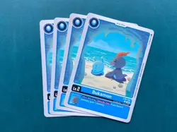 Bukamon EX8-002 Playset Chain of Liberation Digimon Card Game x4 - Image 1