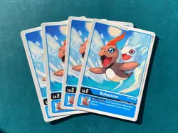 Bukamon BT4-002 Playset Great Legend Digimon Card Game x4 - Image 1