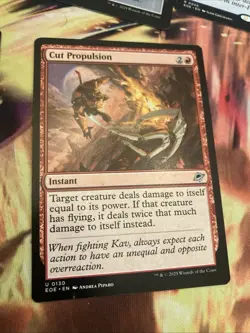 Cut Propulsion - 130 - EOE - NM - MTG Magic the Gathering - Image 1
