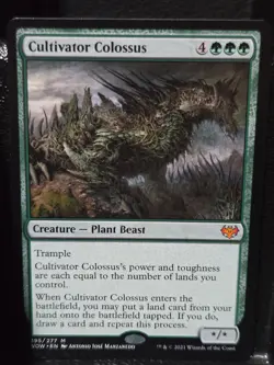 Cultivator Colossus 195 Mythic Innistrad: Crimson Vow Magic: The Gathering NM - Image 1