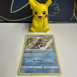 Pokemon TCG Inteleon Shining Fates Holo Card SV027/SV122 - Image 1