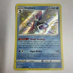 Pokemon TCG Inteleon Shining Fates Holo Card SV027/SV122 - Image 2