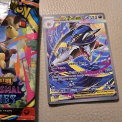 Mega Sharpedo ex 127/094 Special Illustration SIR Pokemon Phantasmal Flames MINT - Image 3